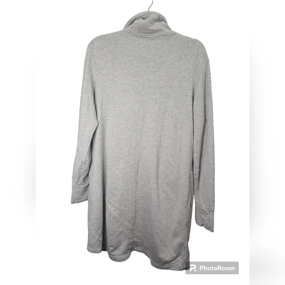 Lysse Active Bamboo Blend Grey Open Front Cardigan sz.S/M - Picture 2 of 7